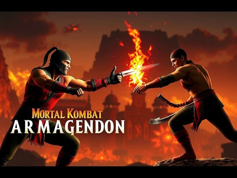 Raiden in Mortal Kombat Armageddon intro