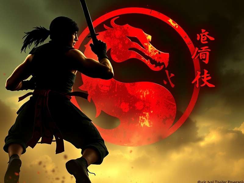 Mortal Kombat 2 Movie Teaser Image - Johnny Cage entrance scene