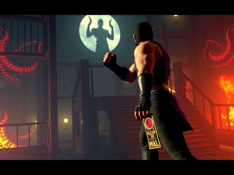 Mortal Kombat Armageddon intro cinematic showing all characters battling on the pyramid