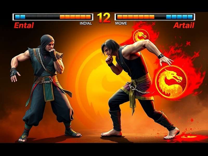 Mortal Kombat 1 key art featuring Liu Kang and Kitana