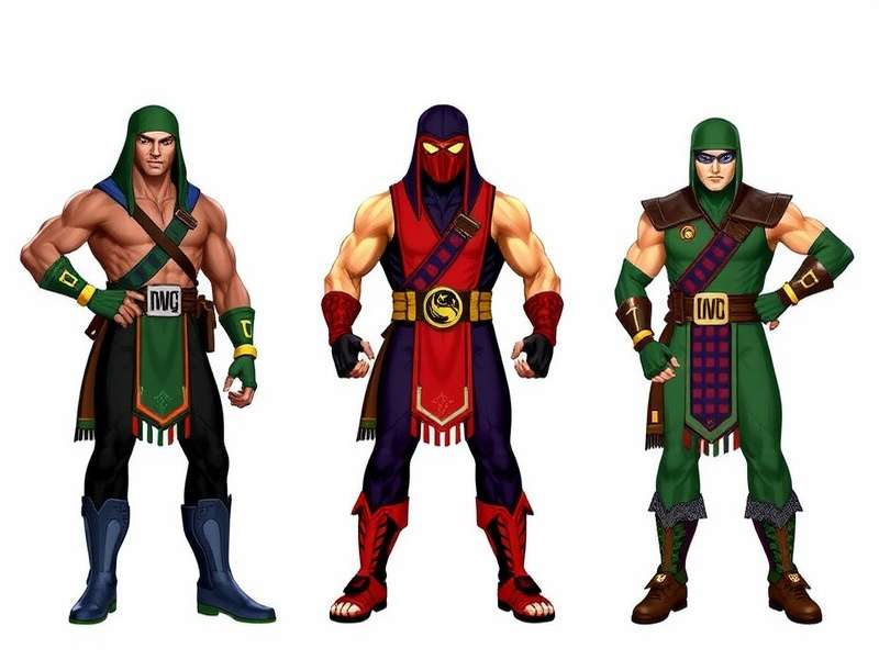 Mortal Kombat 1995 cast behind the scenes laughing together on set