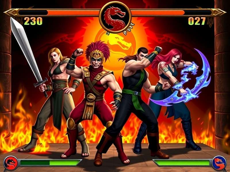Mortal Kombat Armageddon Complete Character Roster Poster