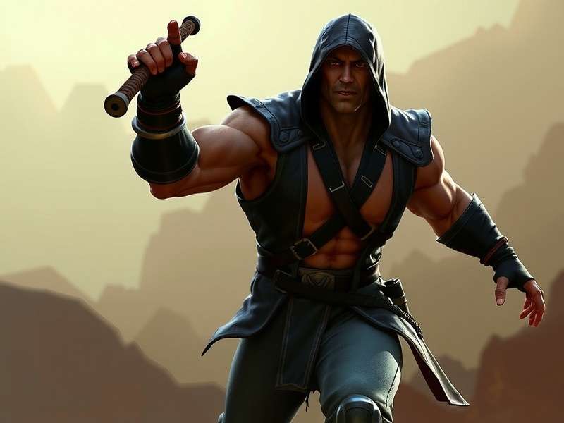 Mortal Kombat 2 Trailer 2 Key Art showing Scorpion and Sub-Zero facing off in the Living Forest