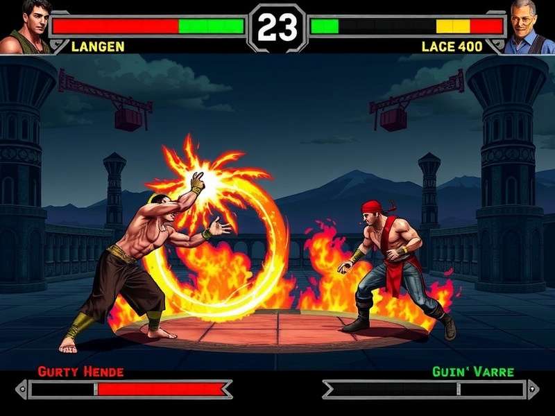 Liu Kang fighting in Armageddon intro