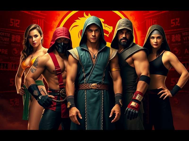 Actor Linden Ashby as Johnny Cage in Mortal Kombat 1995