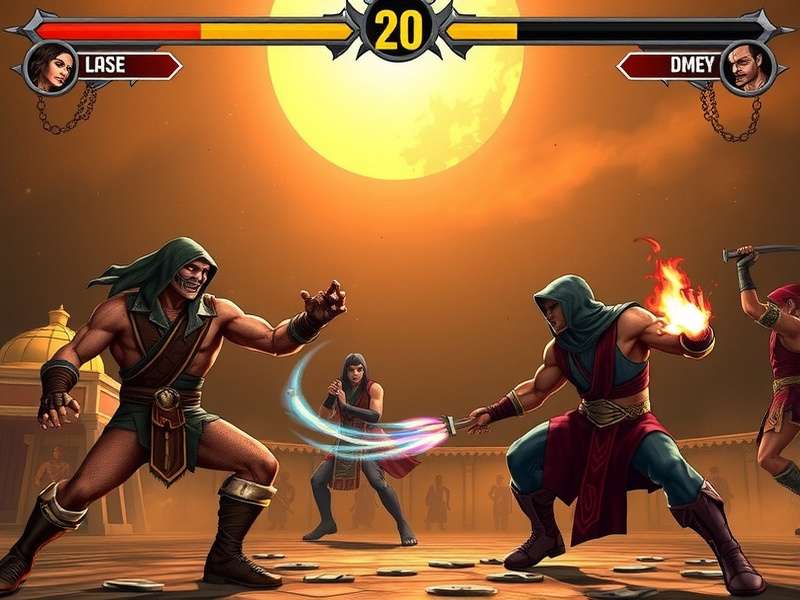 Mortal Kombat Armageddon Konquest Mode Gameplay - Shujinko fighting in Edenia