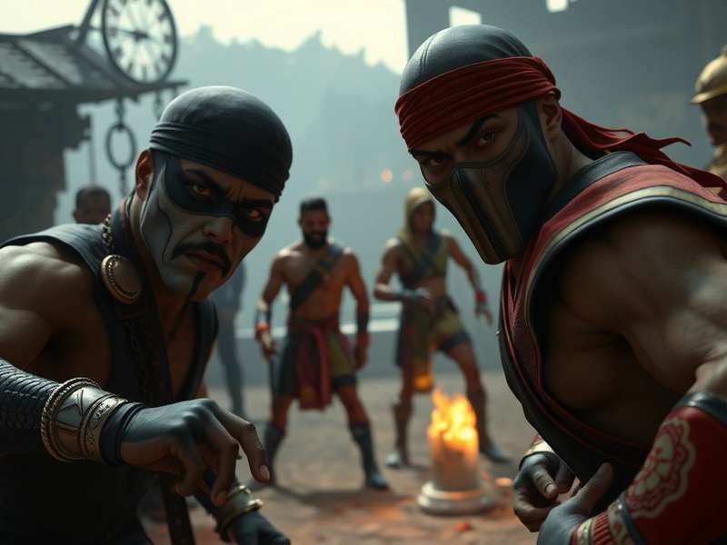 Scorpion (Hanzo Hasashi) portrayed by Hiroyuki Sanada in Mortal Kombat 2021