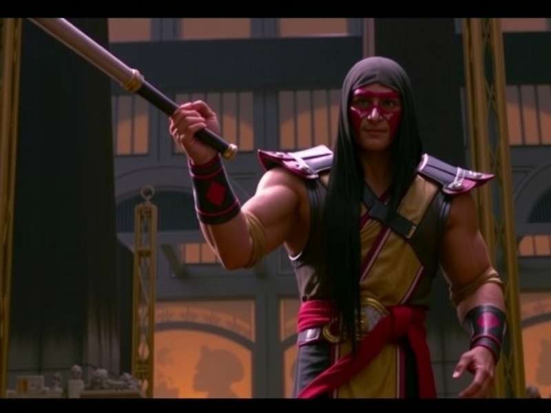 Mortal Kombat 1995 Movie Poster featuring Liu Kang, Sonya Blade, and Johnny Cage