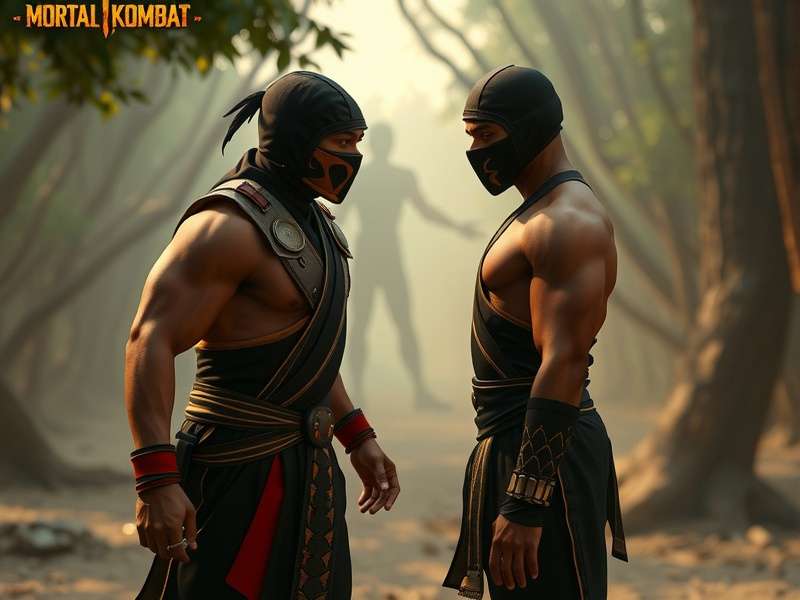 The Earthrealm heroes together in Mortal Kombat 2021 movie: Sonya Blade, Jax, Kano, Liu Kang, Kung Lao