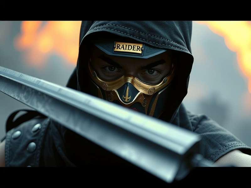 Raiden 1995 movie still - Christopher Lambert as the God of Thunder