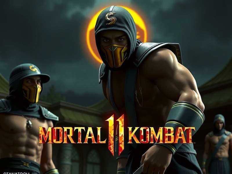 Mortal Kombat 2 trailer screenshot with characters fighting