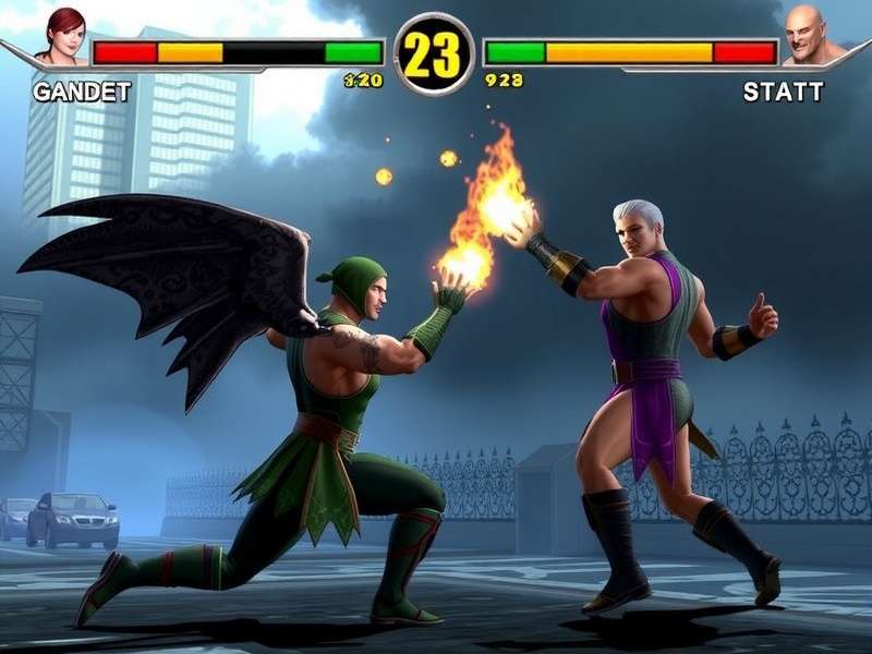 Mortal Kombat Armageddon Wii gameplay screenshot showing Sub-Zero vs Scorpion