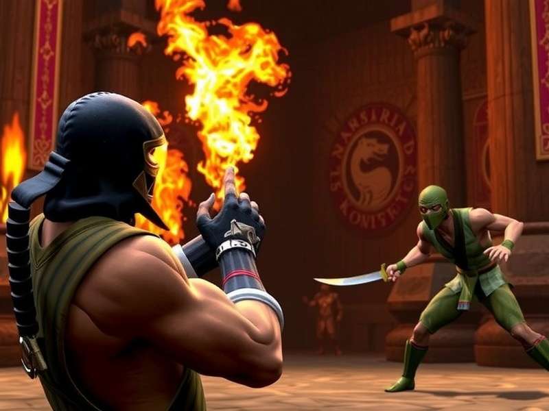 Linden Ashby as Johnny Cage in Mortal Kombat 1995