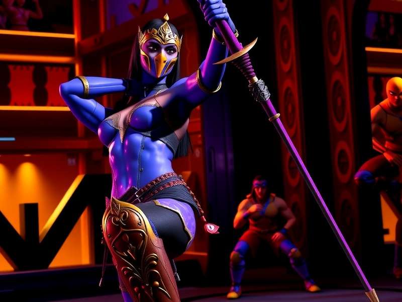 Kitana Mortal Kombat 5 Combo Flowchart showing optimal damage routes