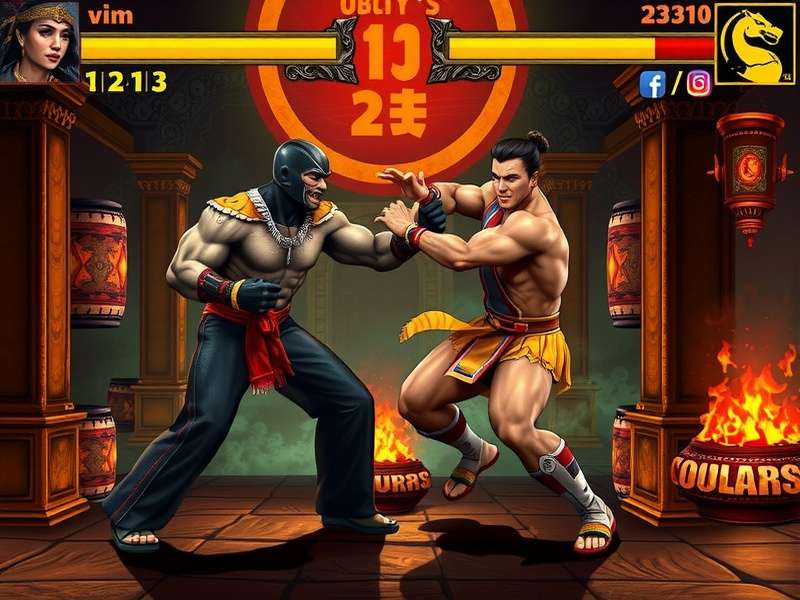 Mortal Kombat 2 Character Roster featuring Scorpion, Sub-Zero, and others