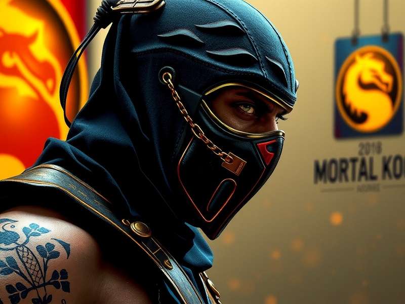 Joe Taslim as Sub-Zero in Mortal Kombat 2021