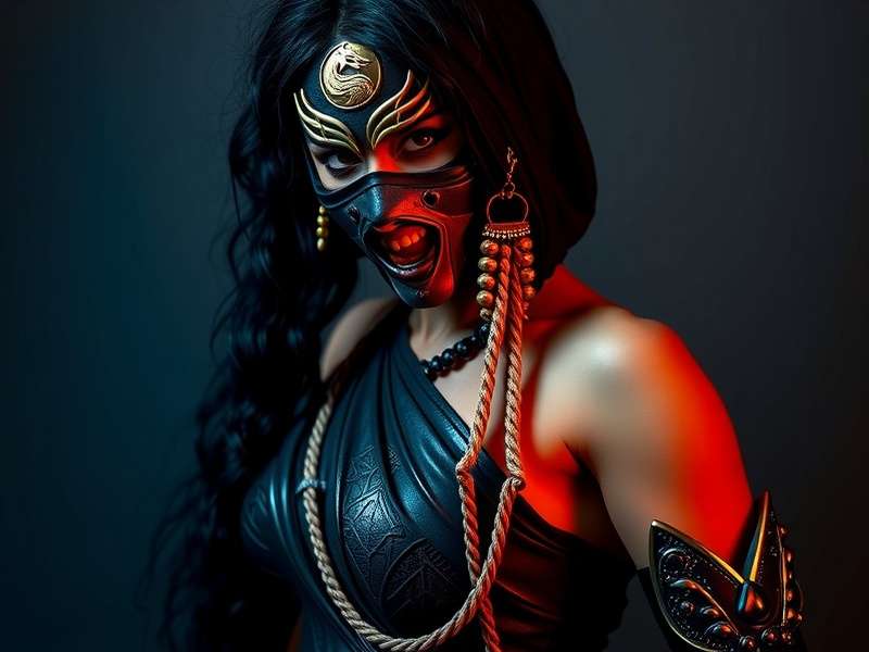 Evolution timeline of Kitana's costumes from MK2 to MK1