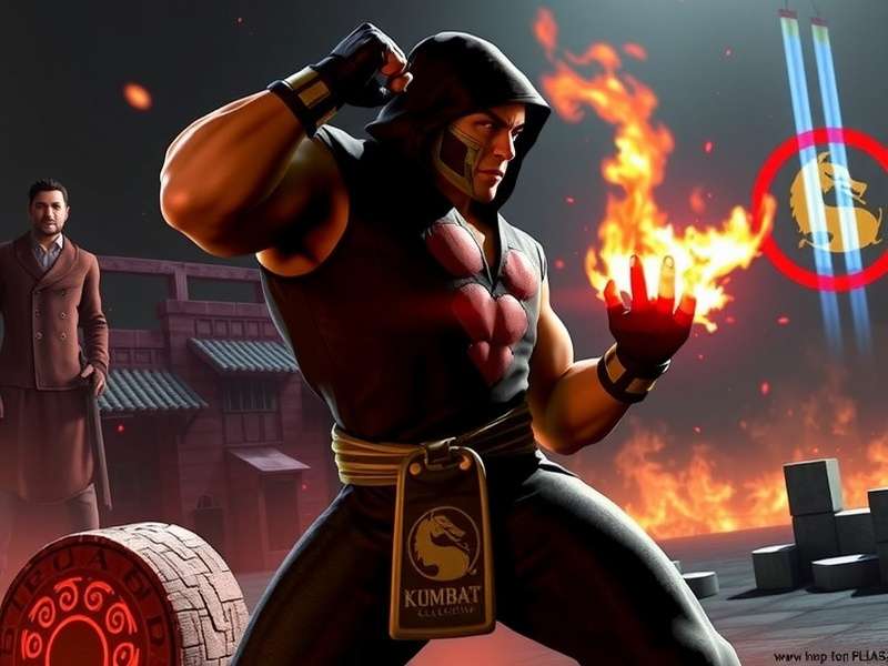 Mortal Kombat Legacy Collection game selection screen showing classic characters