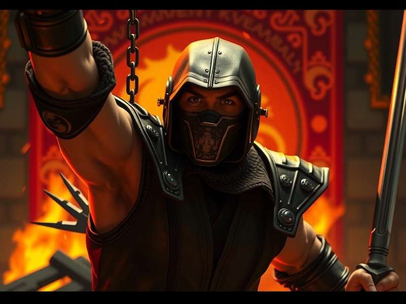 Cast of Mortal Kombat 1995 posing together