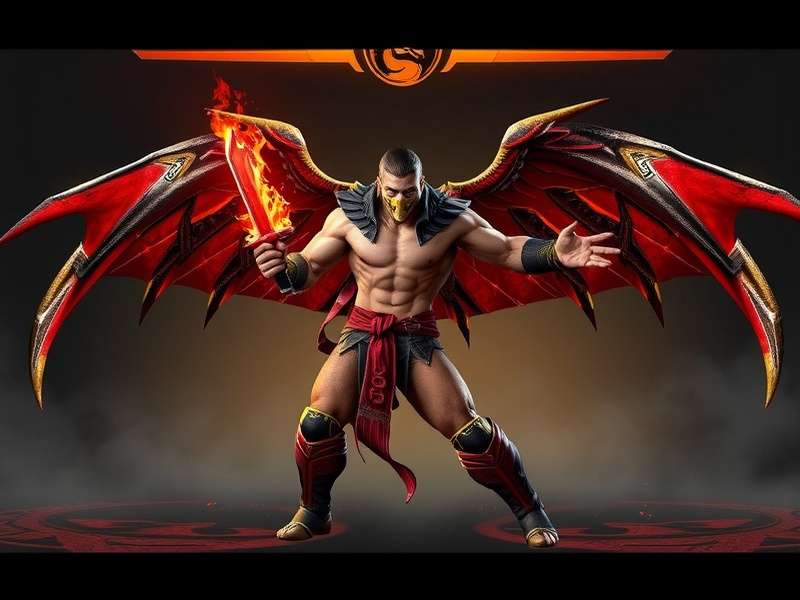 Mortal Kombat characters lineup including Scorpion, Sub-Zero, and Raiden