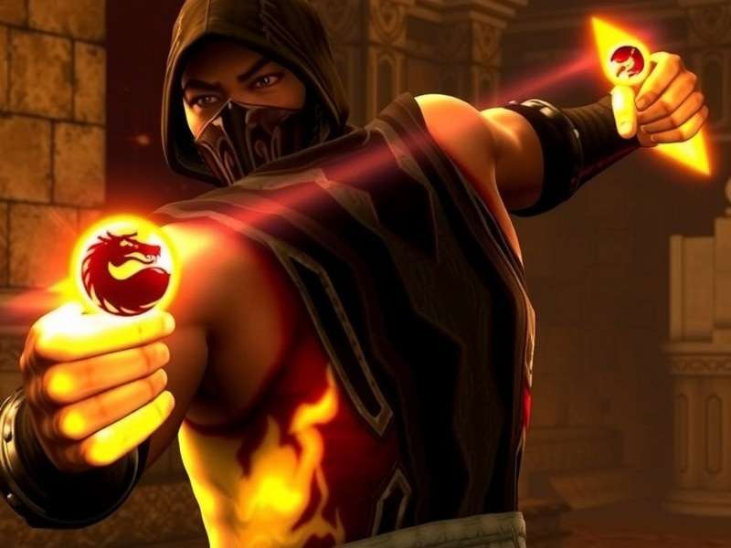 Mortal Kombat Roster featuring Scorpion, Sub-Zero, Raiden, and Liu Kang