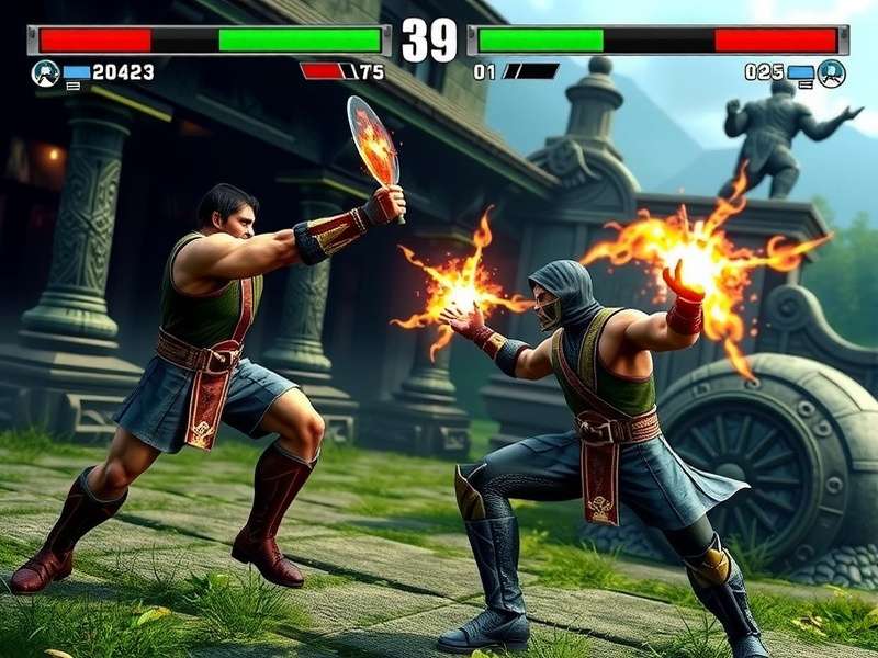 Mortal Kombat PC Screenshot showing Scorpion vs Sub-Zero in 4K