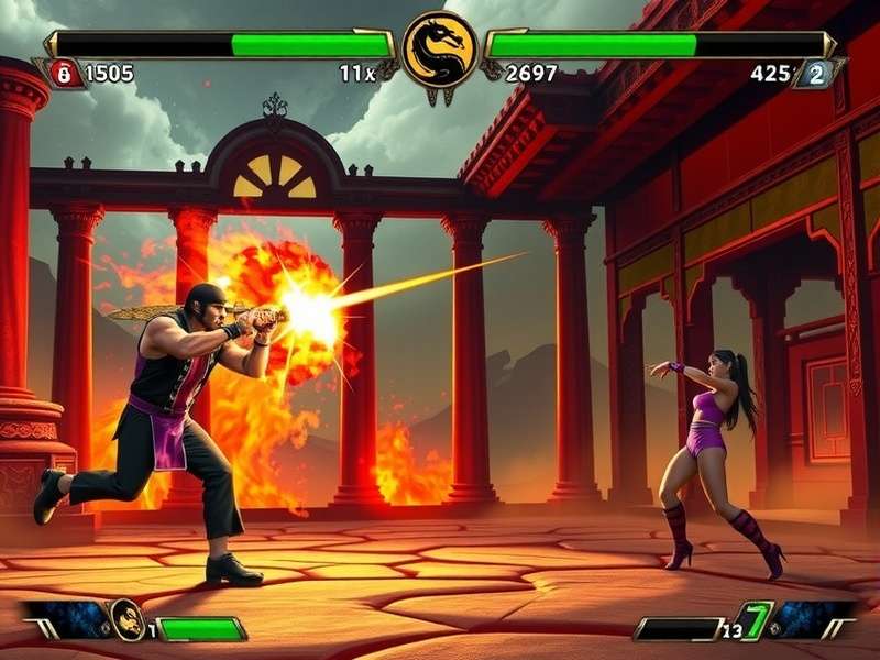 Mortal Kombat character lineup showcasing Scorpion and Sub-Zero