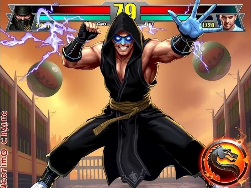 Sub-Zero in Mortal Kombat 1 performing an ice blast