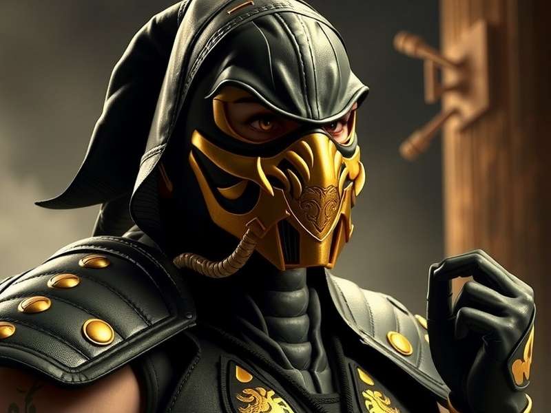 Comparison of Scorpion's costume from 1992 game, 1995 movie, and 2020 game