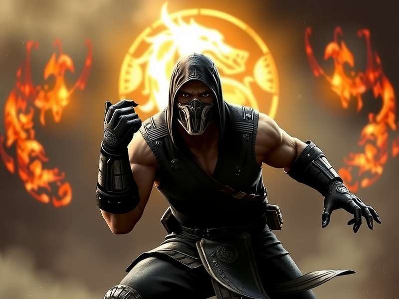Mortal Kombat Deception Game Cover Art featuring Scorpion and Sub-Zero