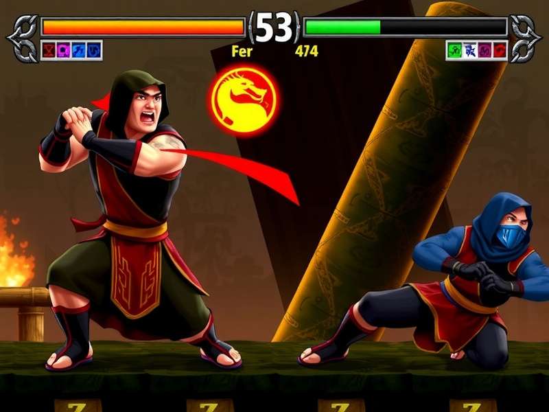 Mortal Kombat Shaolin Monks gameplay featuring Liu Kang and Kung Lao