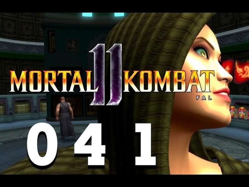 Mortal Kombat 2 Trailer Countdown – fan art featuring the iconic dragon logo and countdown theme