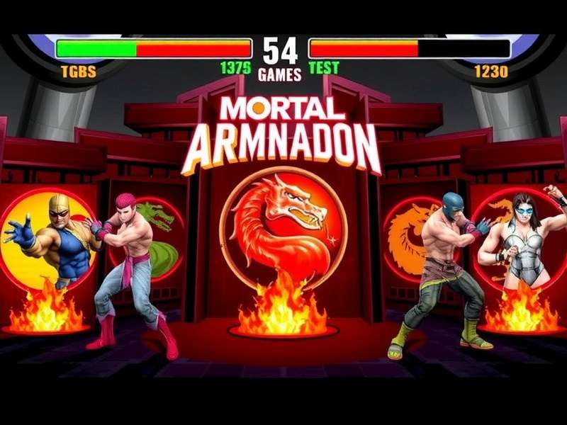 Mortal Kombat Armageddon Gamecube cover art featuring the massive roster of fighters