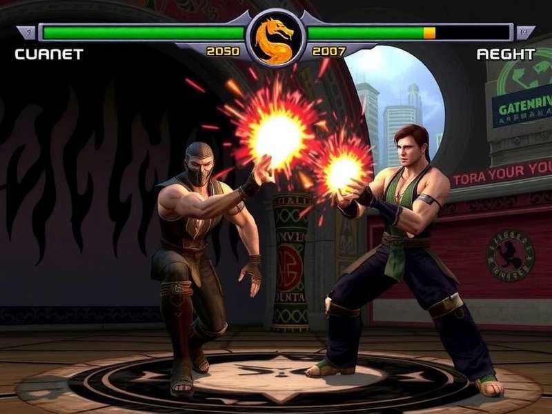 Mortal Kombat Armageddon Pc cover art featuring the full roster of warriors against a fiery apocalypse backdrop