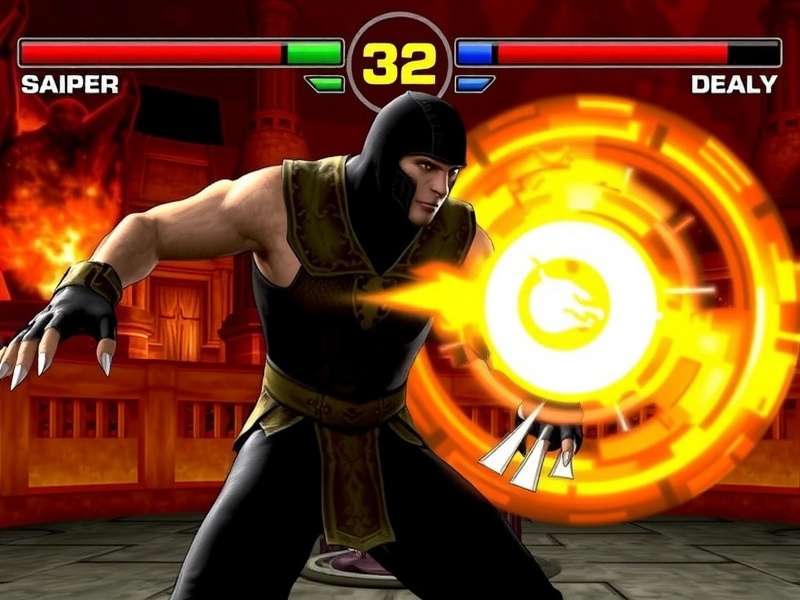 Mortal Kombat Armageddon PS2 ISO — full roster lineup featuring Scorpion, Sub-Zero, Raiden, and all 63 kombatants