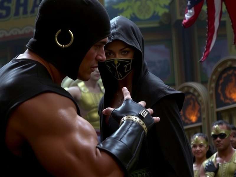 Mortal Kombat Full Movie 1995 – Iconic tournament scene with Liu Kang, Johnny Cage and Sonya Blade