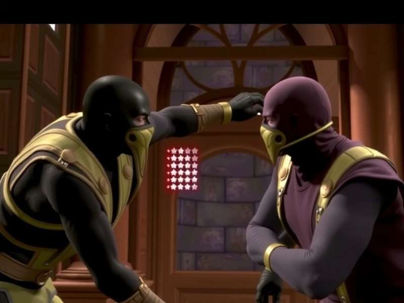 New Mortal Kombat 2 Trailer official scene showing Liu Kang and Kitana confronting an enemy