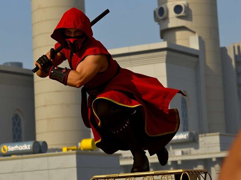 Kano Mortal Kombat Movie 1995 — Trevor Goddard as the Black Dragon mercenary