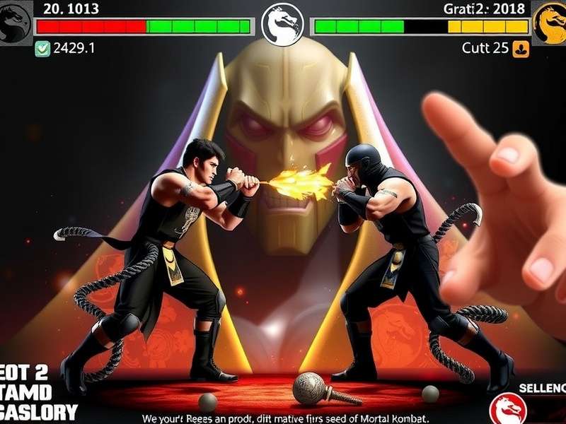Mortal Kombat realms – Earthrealm, Outworld, Netherrealm map illustration