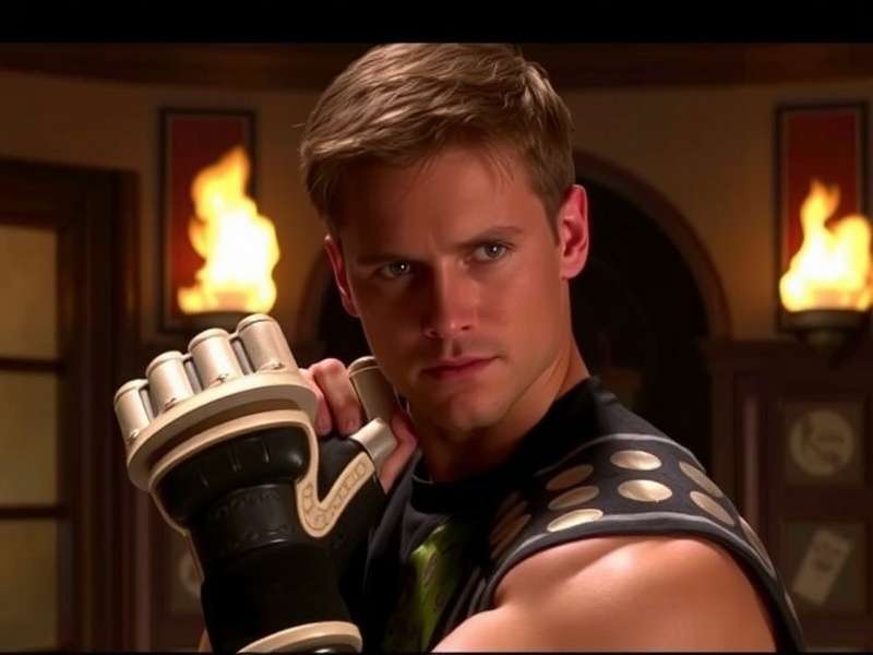 Indian Mortal Kombat fan art tribute to Johnny Cage 1995 movie